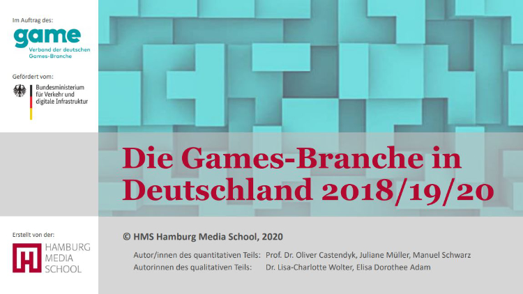 Studie: Games-Branche in Deutschland 2018/19/20