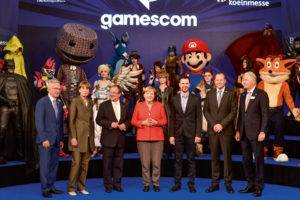 German Chancellor Angela Merkel opening gamescom 2017: ‘Games are of paramount importance as cultural assets, drivers of innovation and economic factors.’