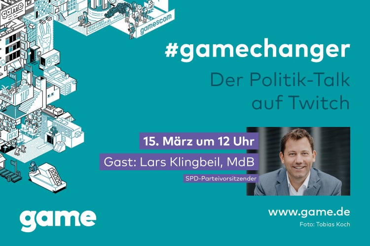 Lars Klingbeil zu Gast beim gamechanger-Talk