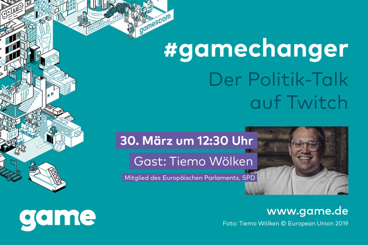 #gamechanger: Tiemo Wölken ist Gast im nächsten game-Talk