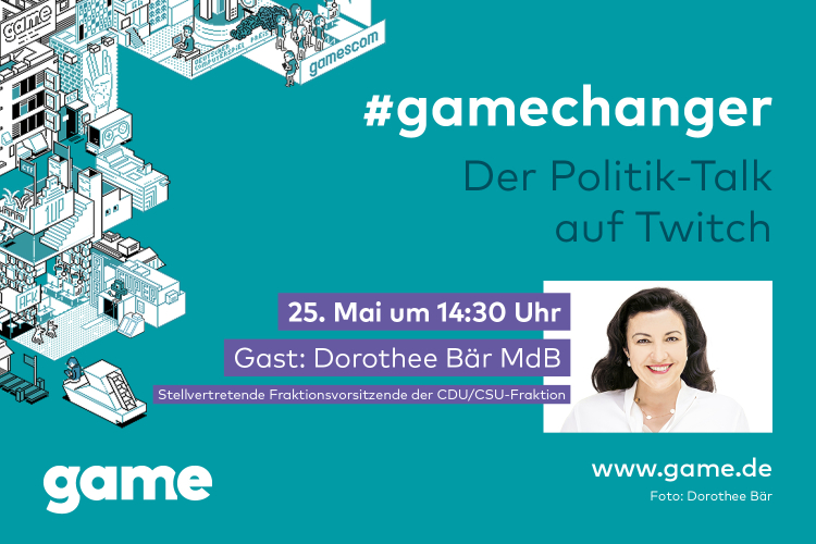 Dorothee Bär zu Gast im #gamechanger-Talk
