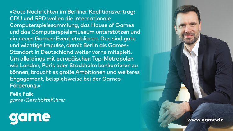 Die Games-Branche im Koalitionsvertrag von Berlin