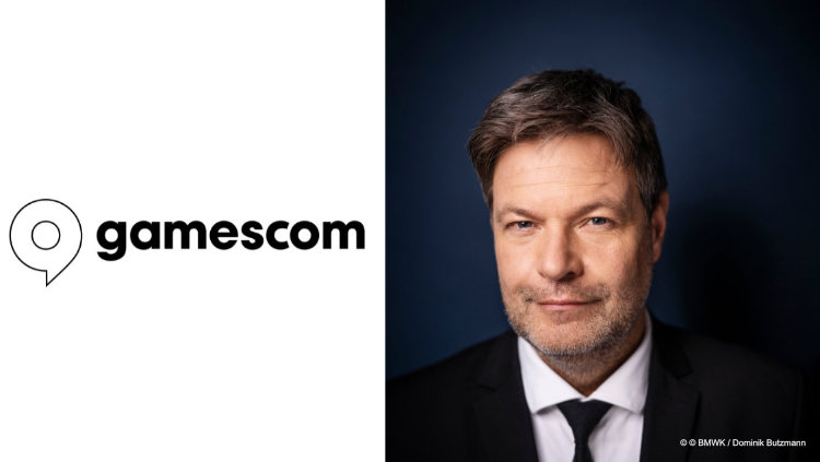 German Minister for Economic Affairs Robert Habeck will open gamescom 2023